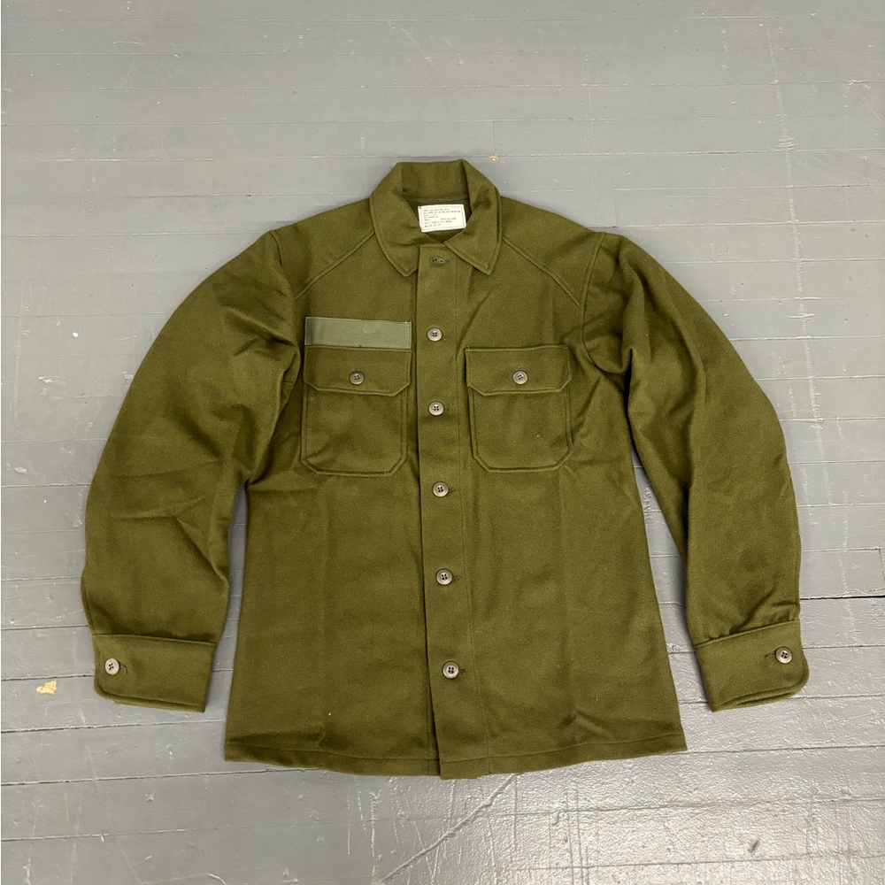Vintage 70s military wool shirt
